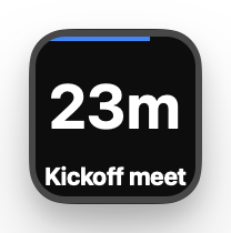 Stream Deck key counting down 23 minutes