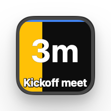Stream Deck key with a yellow fill and 3 minutes remaining